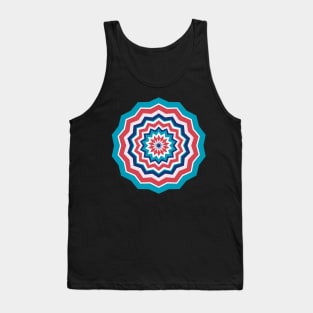 Retro Hippie Radial Tank Top